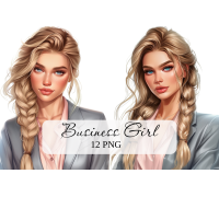 Clipart Business Girl