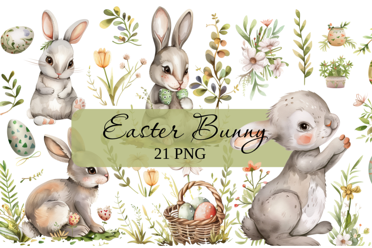Clipart Ester Bunny